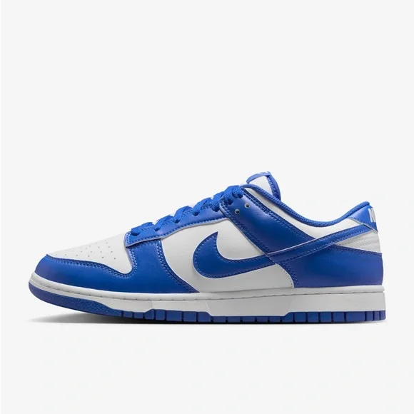 NIB Nike Dunk Lows Retro Royal Blue and White